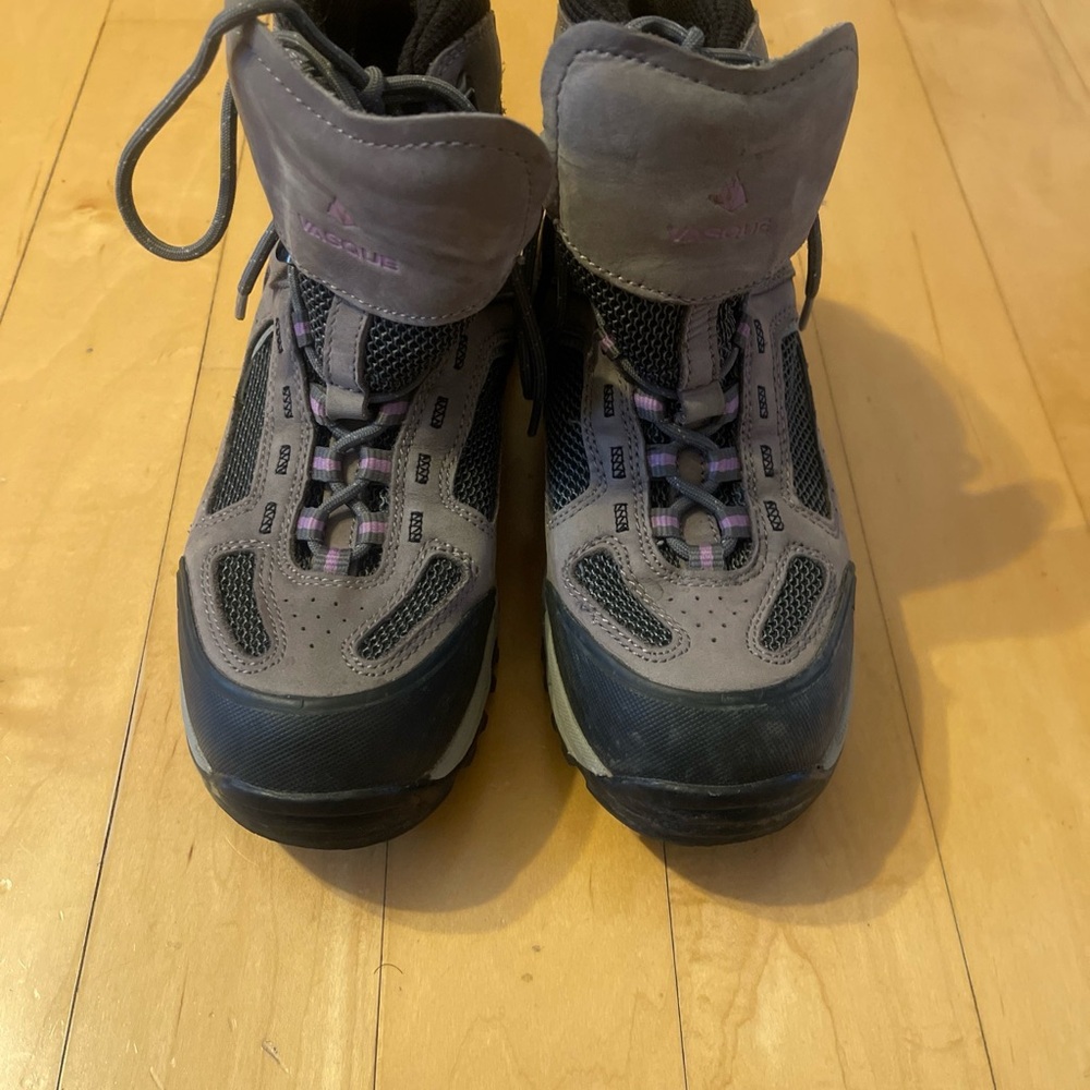 Vasque Women's Lace Up Boots - Gray and Black